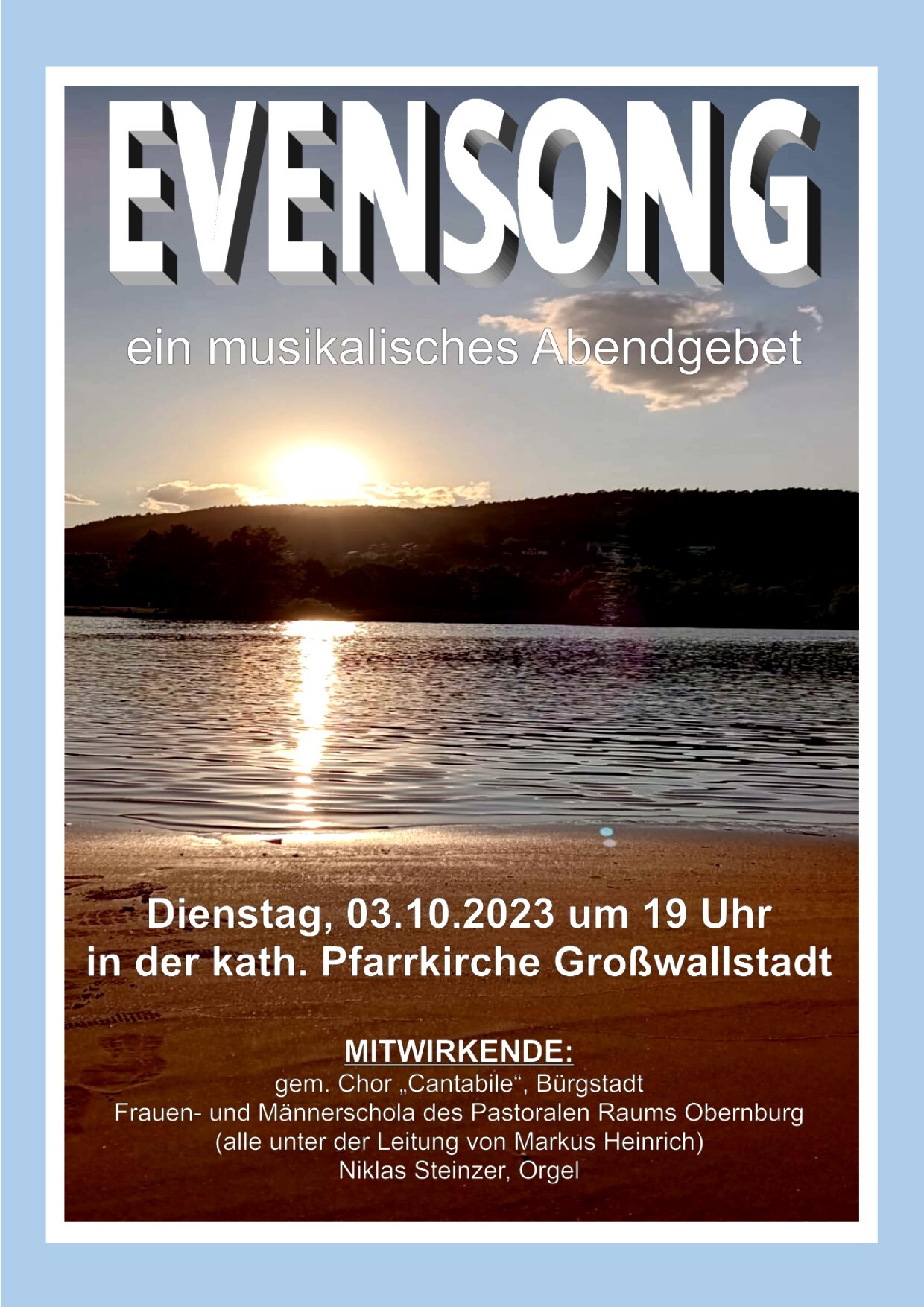Evensong Grosswallstadt 3.10.2023